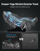 VEVOR Dual-Core 4D+3D Full Body Massage Chair, with Extended SL Track, Deep Yoga Stretch, Electric Extendable Footrest, TFT, AI Voice Control, Heat